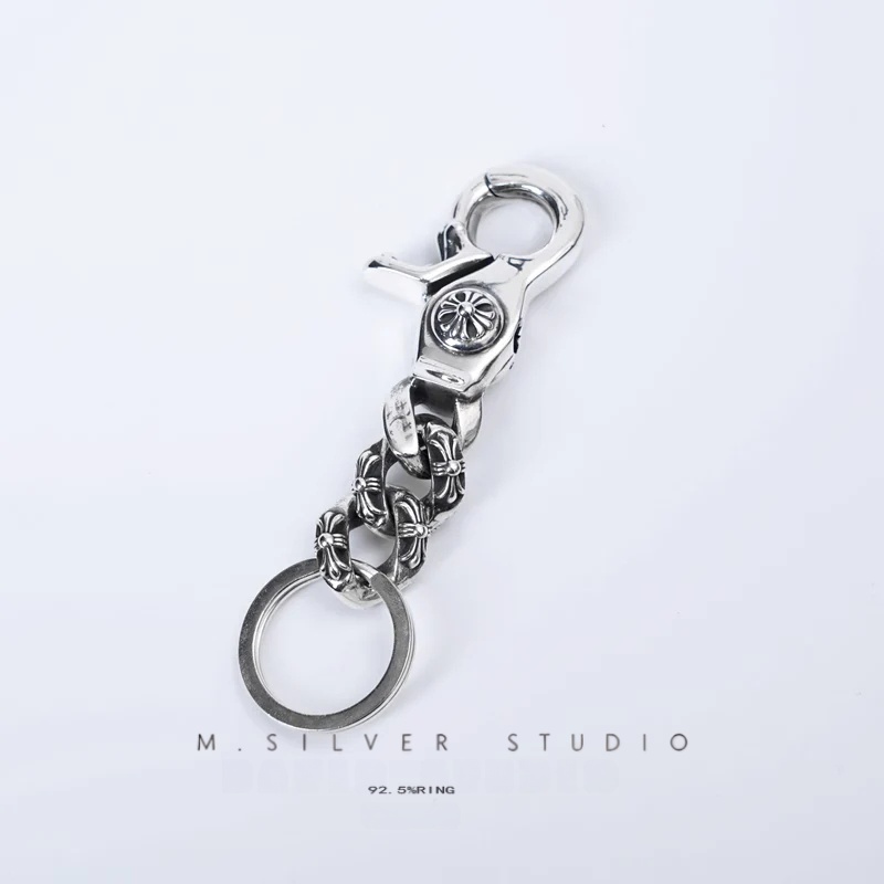 Chrome Hearts Cross Ring - Gothic 925 Sterling Silver Jewelry | David Studio