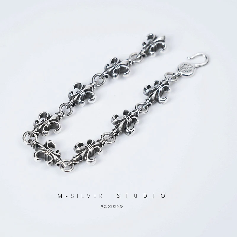 Chrome Hearts Cross Ring - Gothic 925 Sterling Silver Jewelry | David Studio