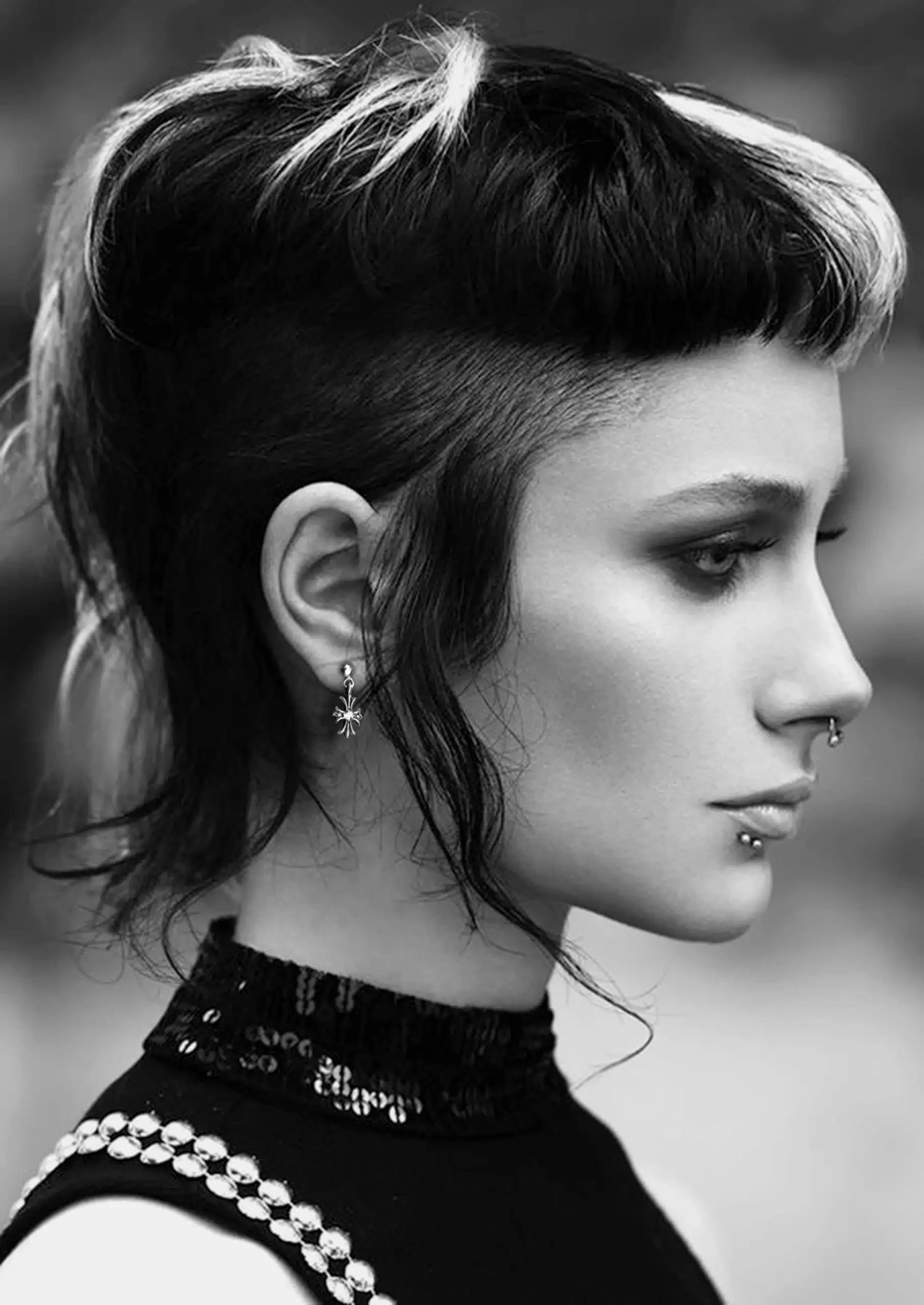 Chrome Hearts Cross Ring - Gothic 925 Sterling Silver Jewelry | David Studio