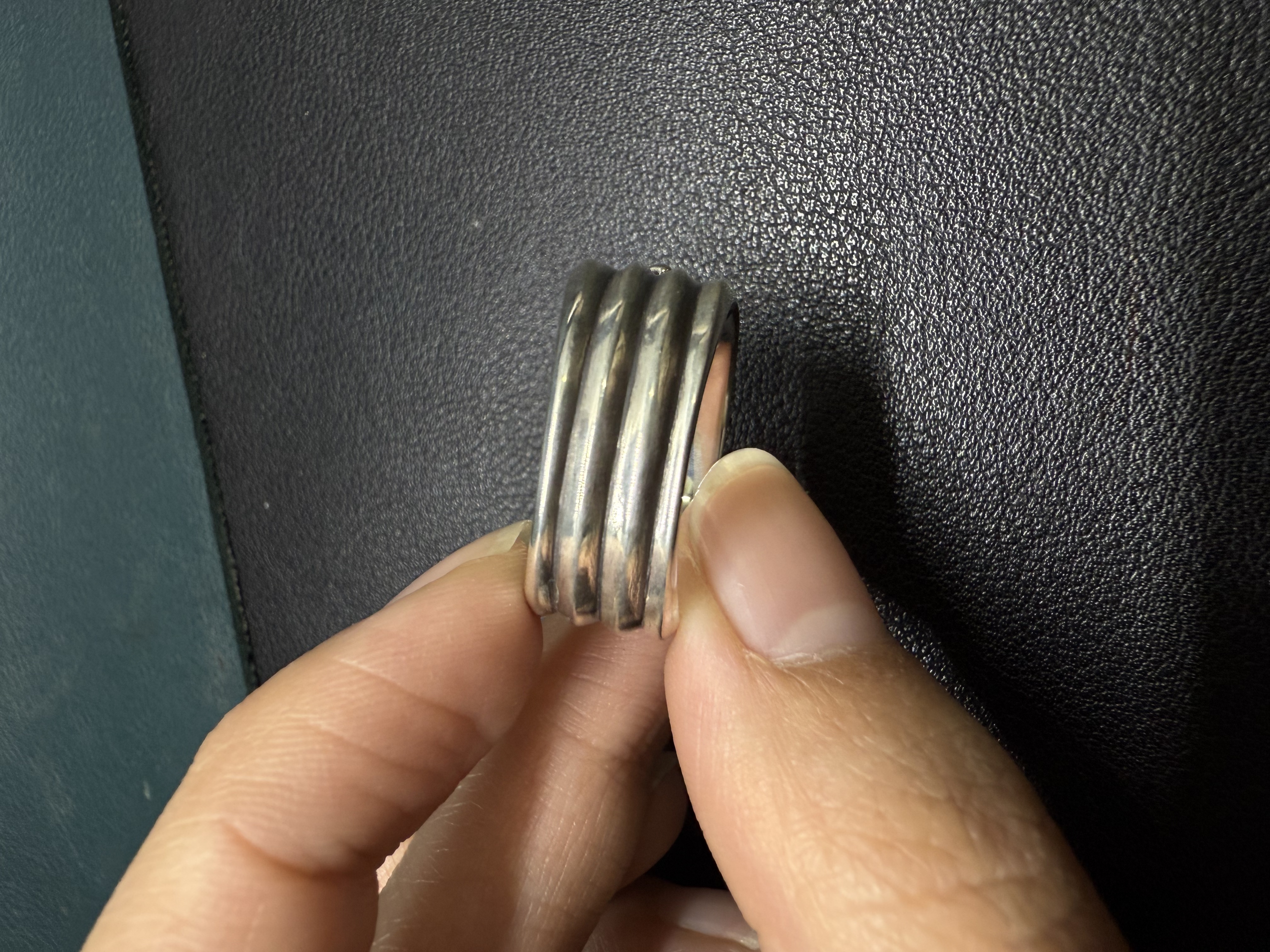 Chrome Hearts Cross Ring - Gothic 925 Sterling Silver Jewelry | David Studio