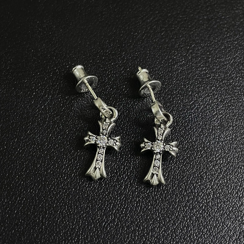 Chrome Hearts Cross Ring - Gothic 925 Sterling Silver Jewelry | David Studio