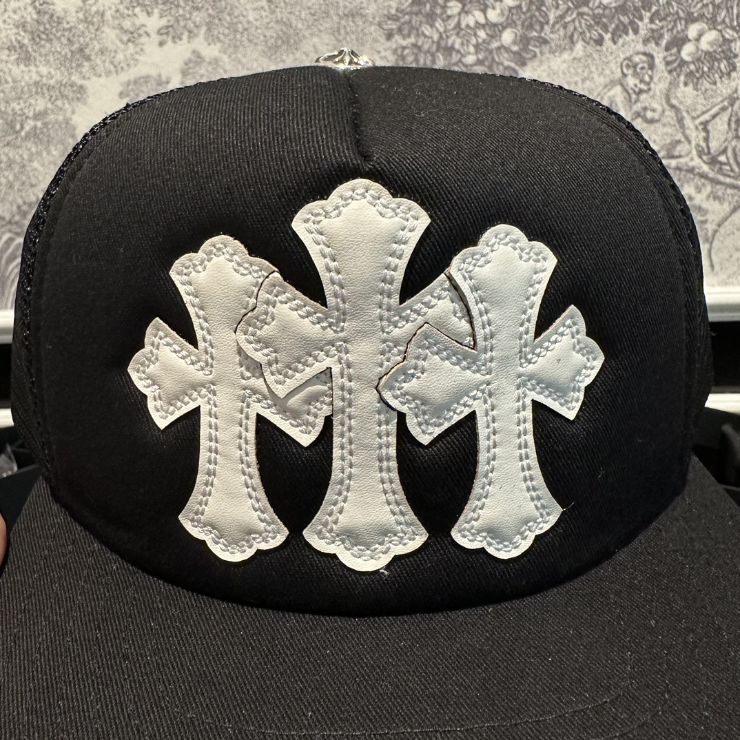 Chrome Hearts Cross Ring - Gothic 925 Sterling Silver Jewelry | David Studio