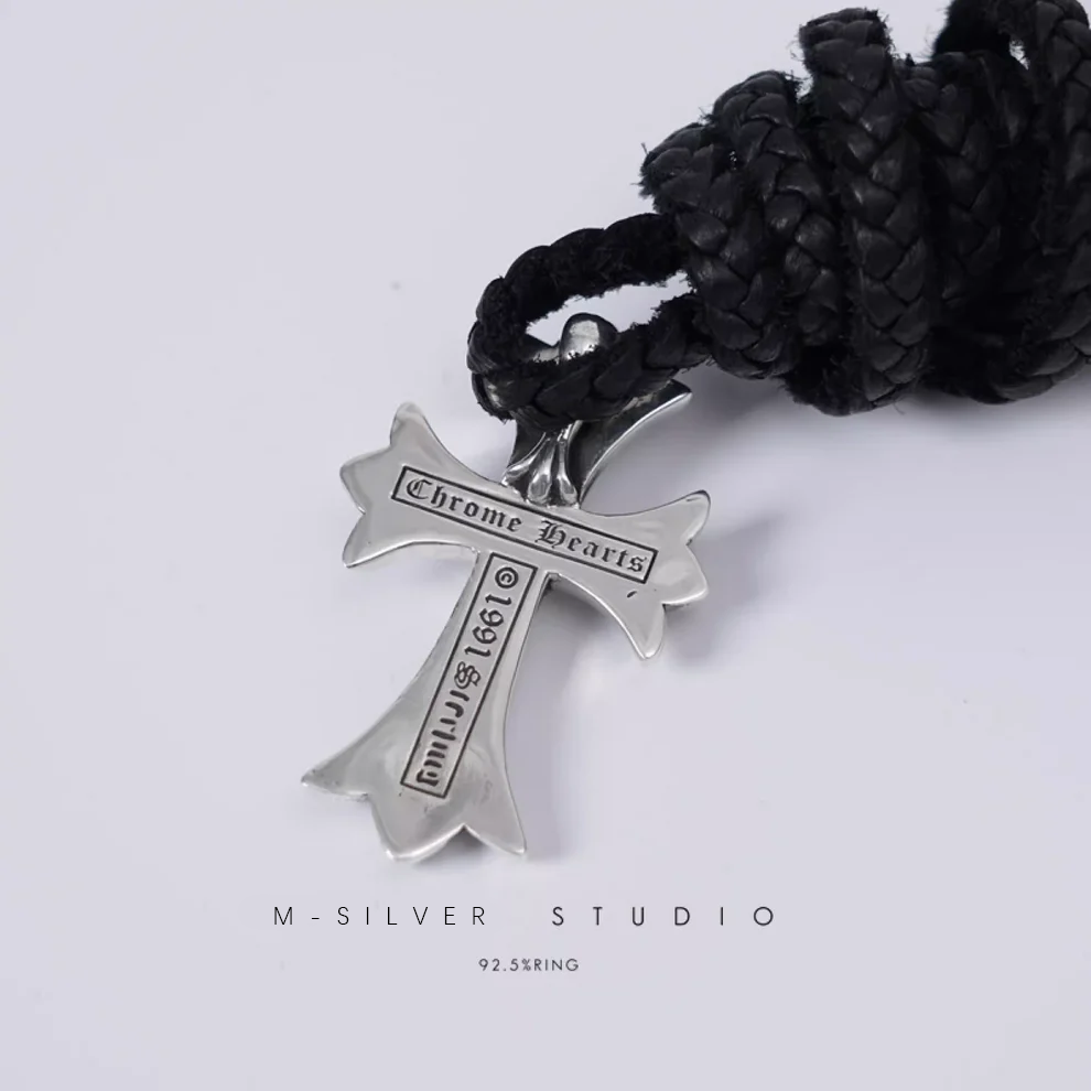 Chrome Hearts Cross Ring - Gothic 925 Sterling Silver Jewelry | David Studio