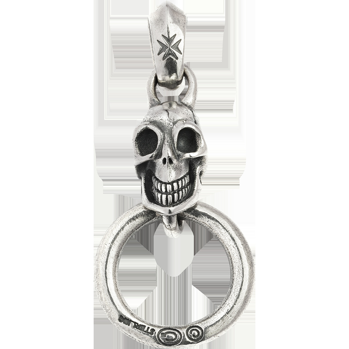 Chrome Hearts Cross Ring - Gothic 925 Sterling Silver Jewelry | David Studio