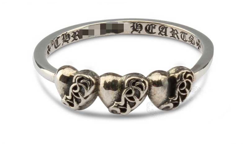 Chrome Hearts Cross Ring - Gothic 925 Sterling Silver Jewelry | David Studio