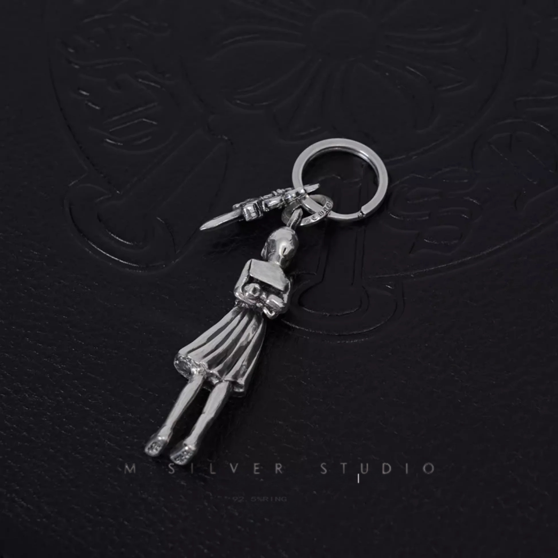 Chrome Hearts Cross Ring - Gothic 925 Sterling Silver Jewelry | David Studio