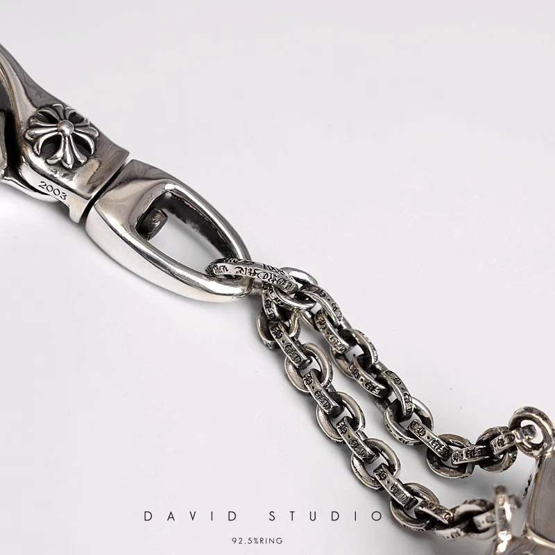 Chrome Hearts Cross Ring - Gothic 925 Sterling Silver Jewelry | David Studio
