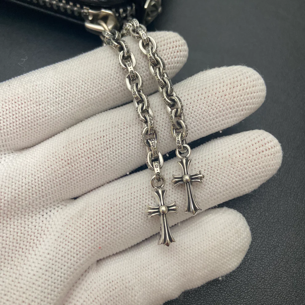 Chrome Hearts Cross Ring - Gothic 925 Sterling Silver Jewelry | David Studio