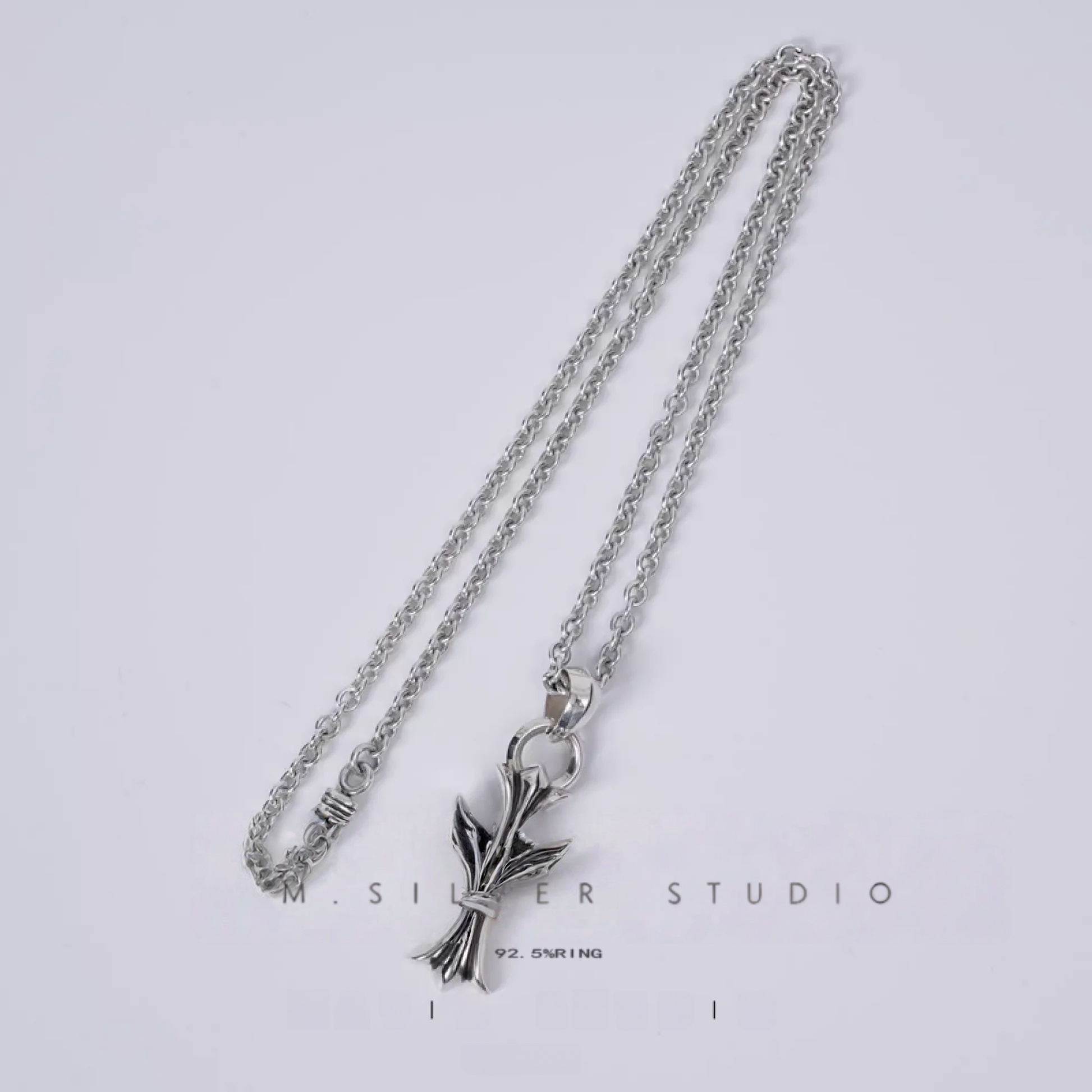 Chrome Hearts Cross Ring - Gothic 925 Sterling Silver Jewelry | David Studio