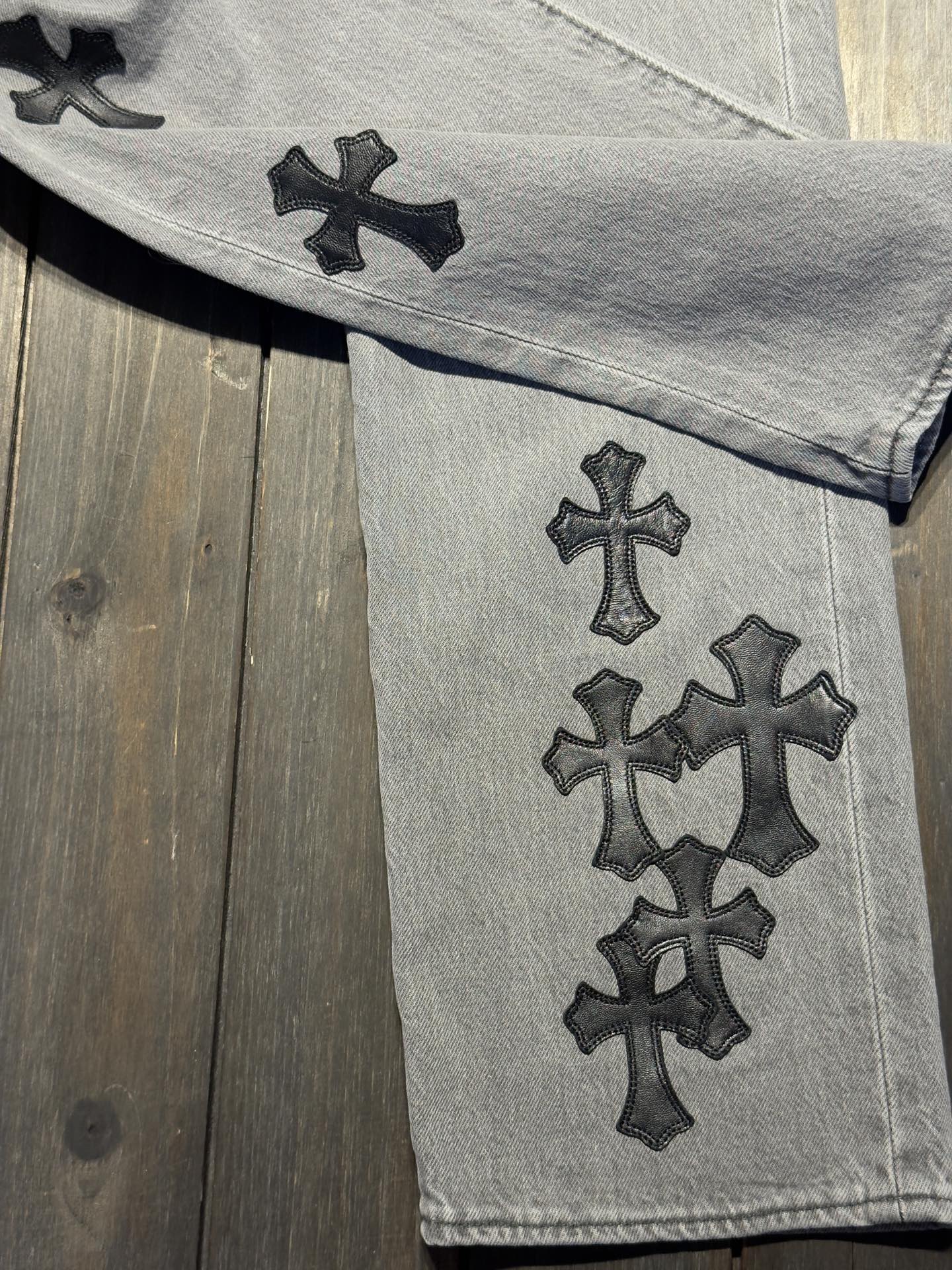 Chrome Hearts Cross Ring - Gothic 925 Sterling Silver Jewelry | David Studio