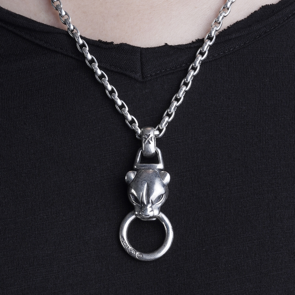 Chrome Hearts Cross Ring - Gothic 925 Sterling Silver Jewelry | David Studio