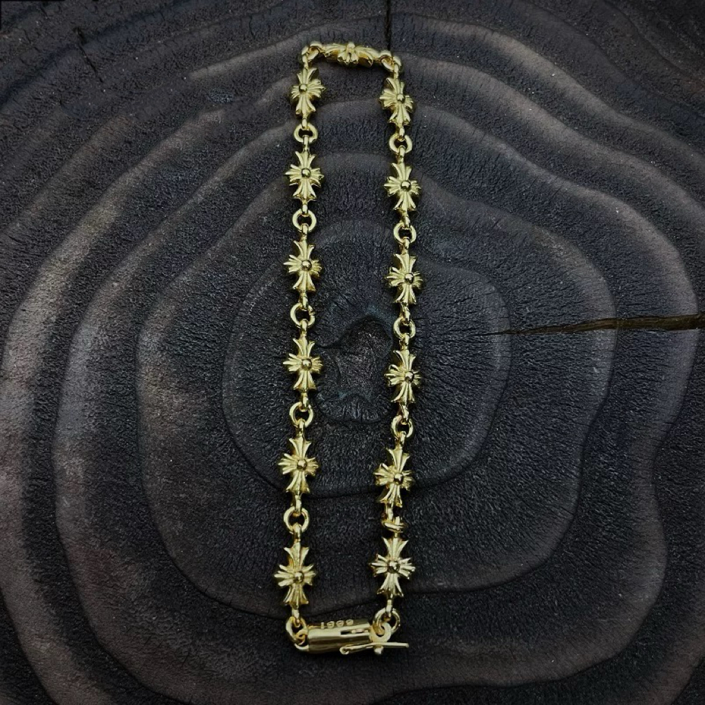 Chrome Hearts Cross Ring - Gothic 925 Sterling Silver Jewelry | David Studio