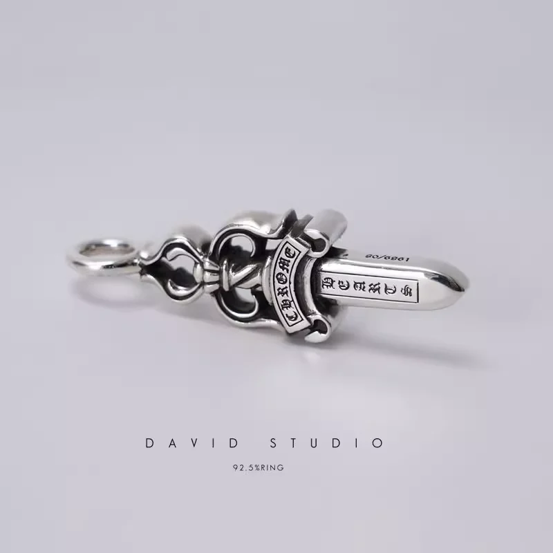 Chrome Hearts Cross Ring - Gothic 925 Sterling Silver Jewelry | David Studio