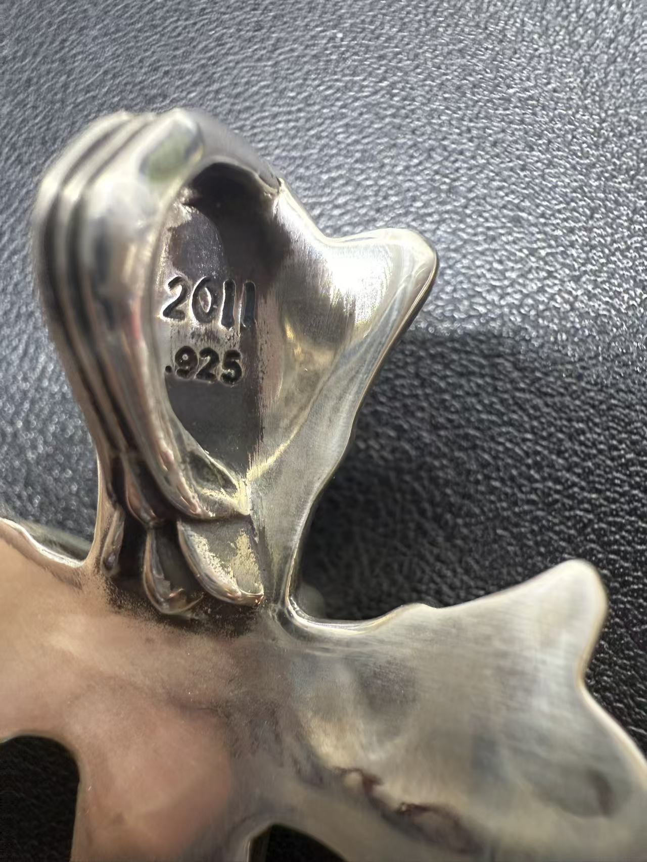 Chrome Hearts Cross Ring - Gothic 925 Sterling Silver Jewelry | David Studio