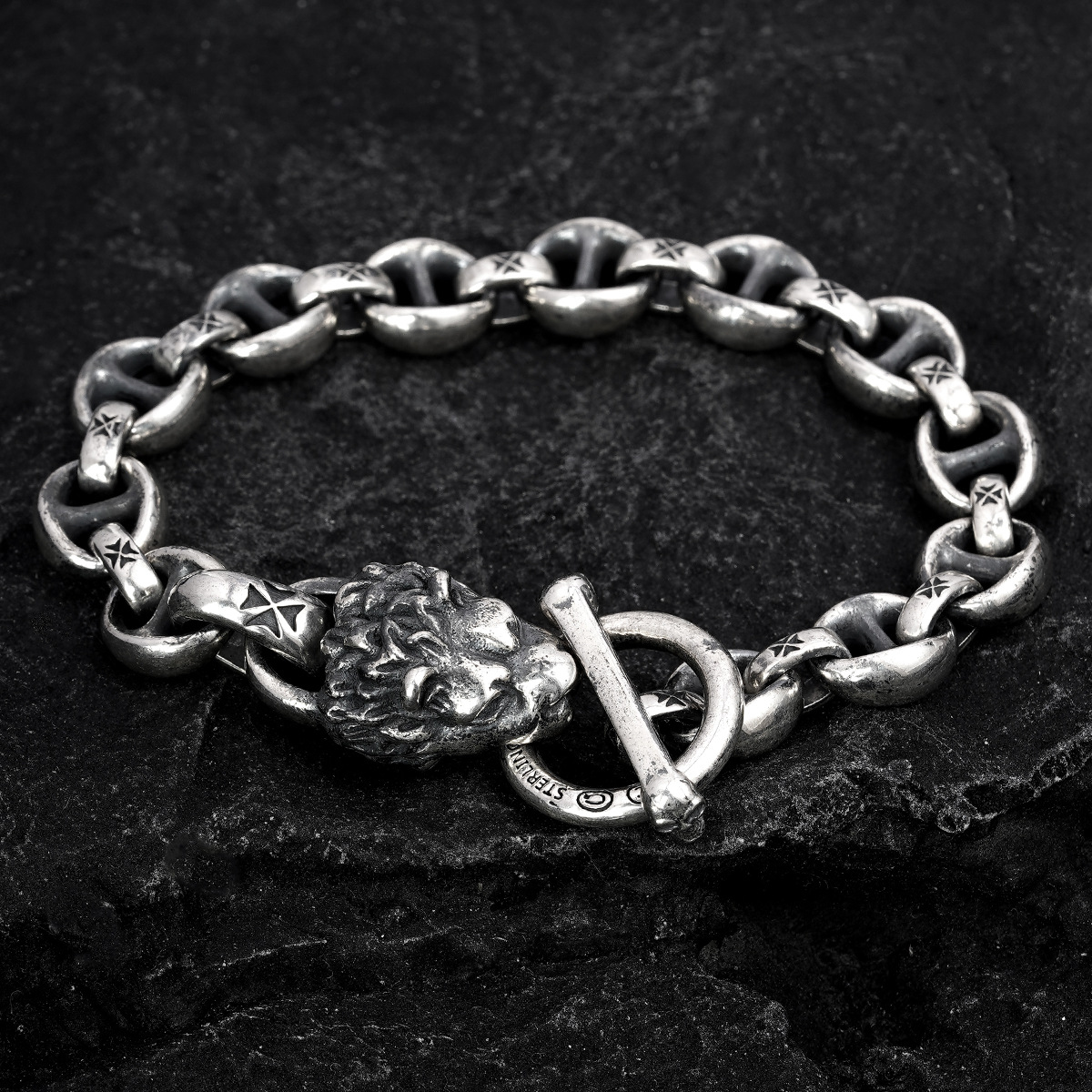 Chrome Hearts Cross Ring - Gothic 925 Sterling Silver Jewelry | David Studio