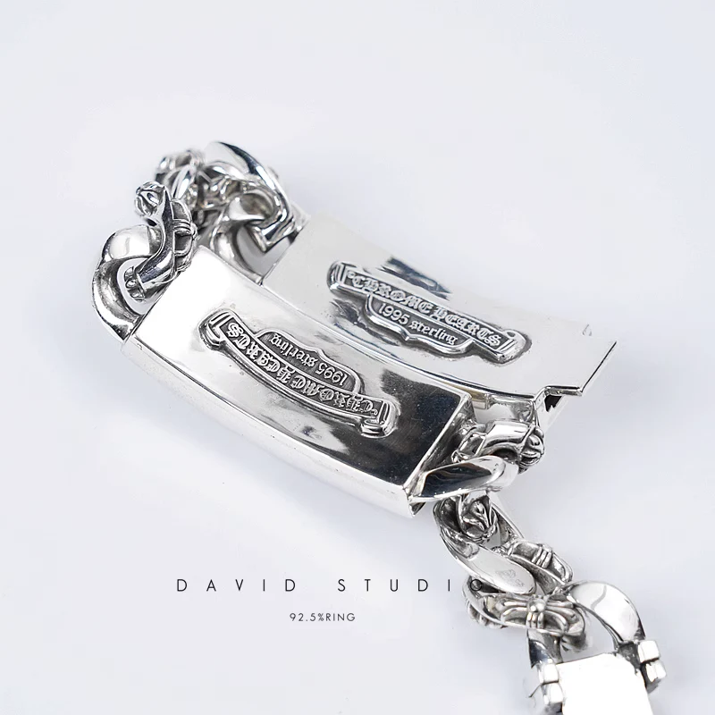 Chrome Hearts Cross Ring - Gothic 925 Sterling Silver Jewelry | David Studio