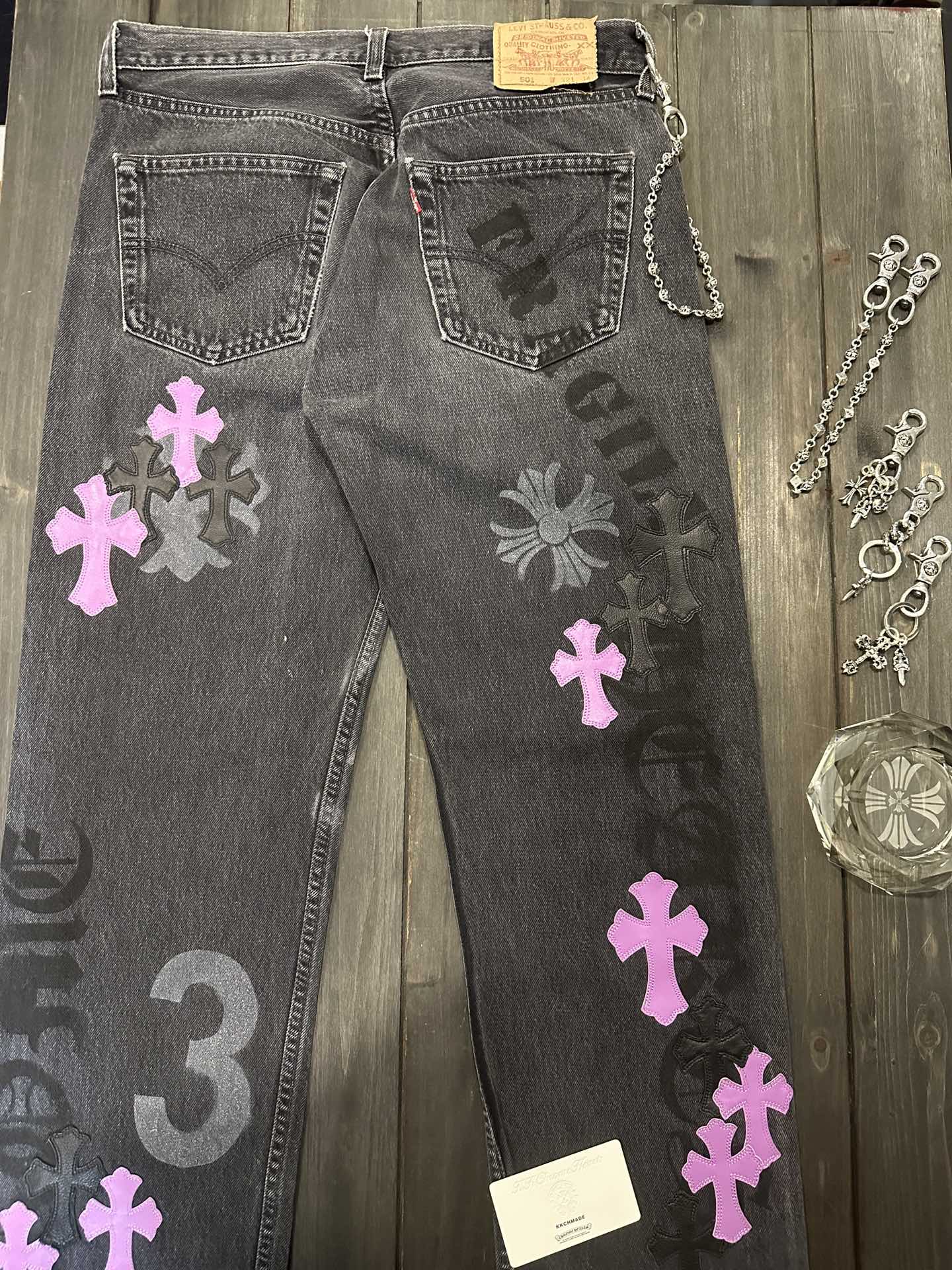 Chrome Hearts Cross Ring - Gothic 925 Sterling Silver Jewelry | David Studio