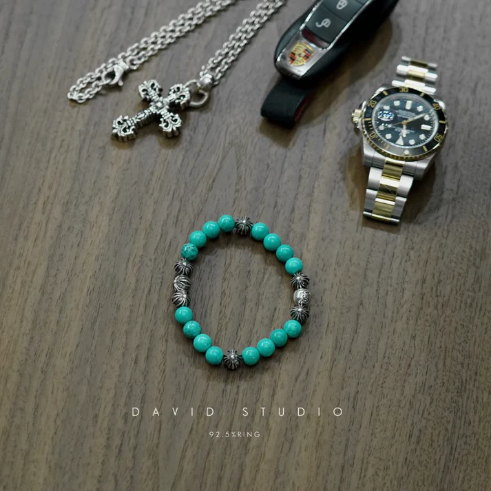 Chrome Hearts Cross Ring - Gothic 925 Sterling Silver Jewelry | David Studio