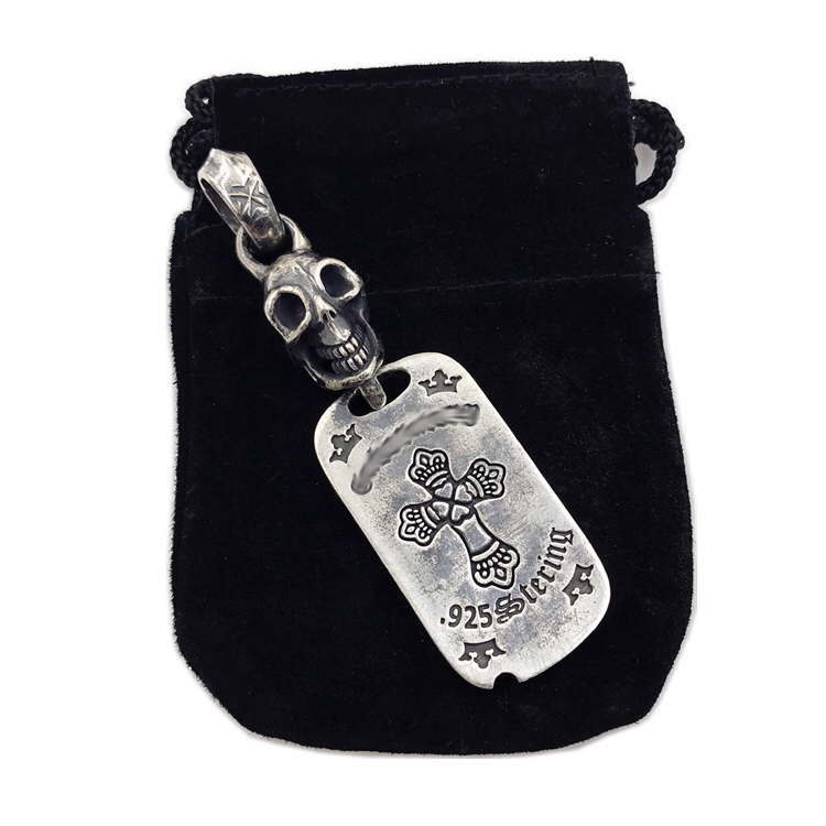 Chrome Hearts Cross Ring - Gothic 925 Sterling Silver Jewelry | David Studio