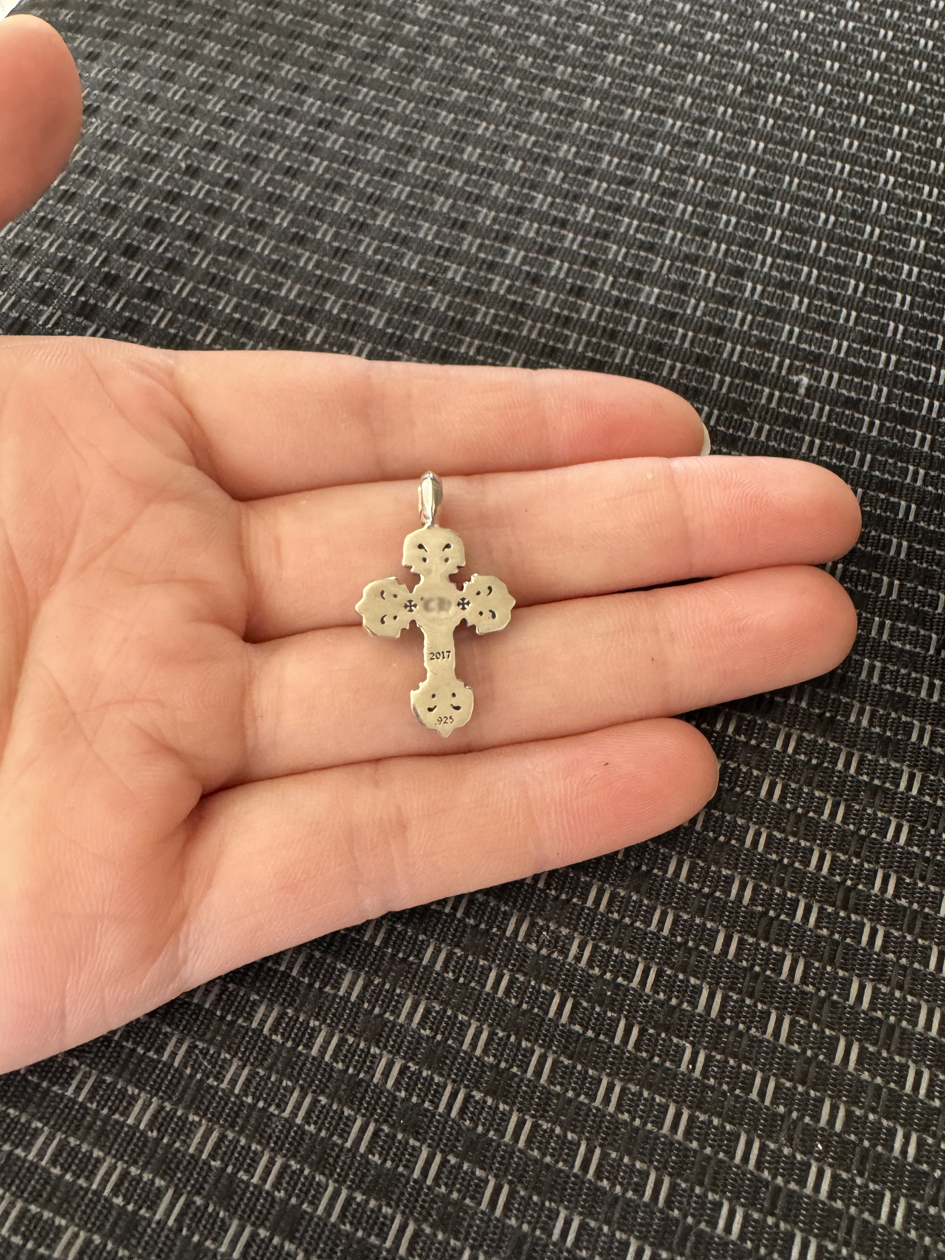 Chrome Hearts Cross Ring - Gothic 925 Sterling Silver Jewelry | David Studio