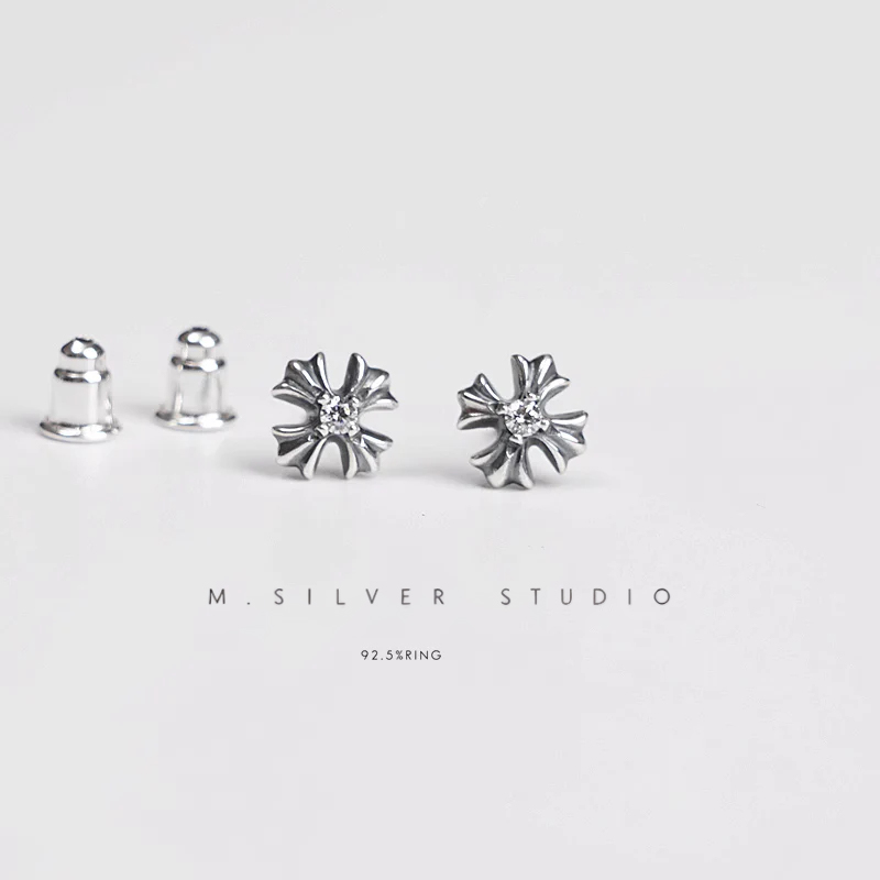 Chrome Hearts Cross Ring - Gothic 925 Sterling Silver Jewelry | David Studio