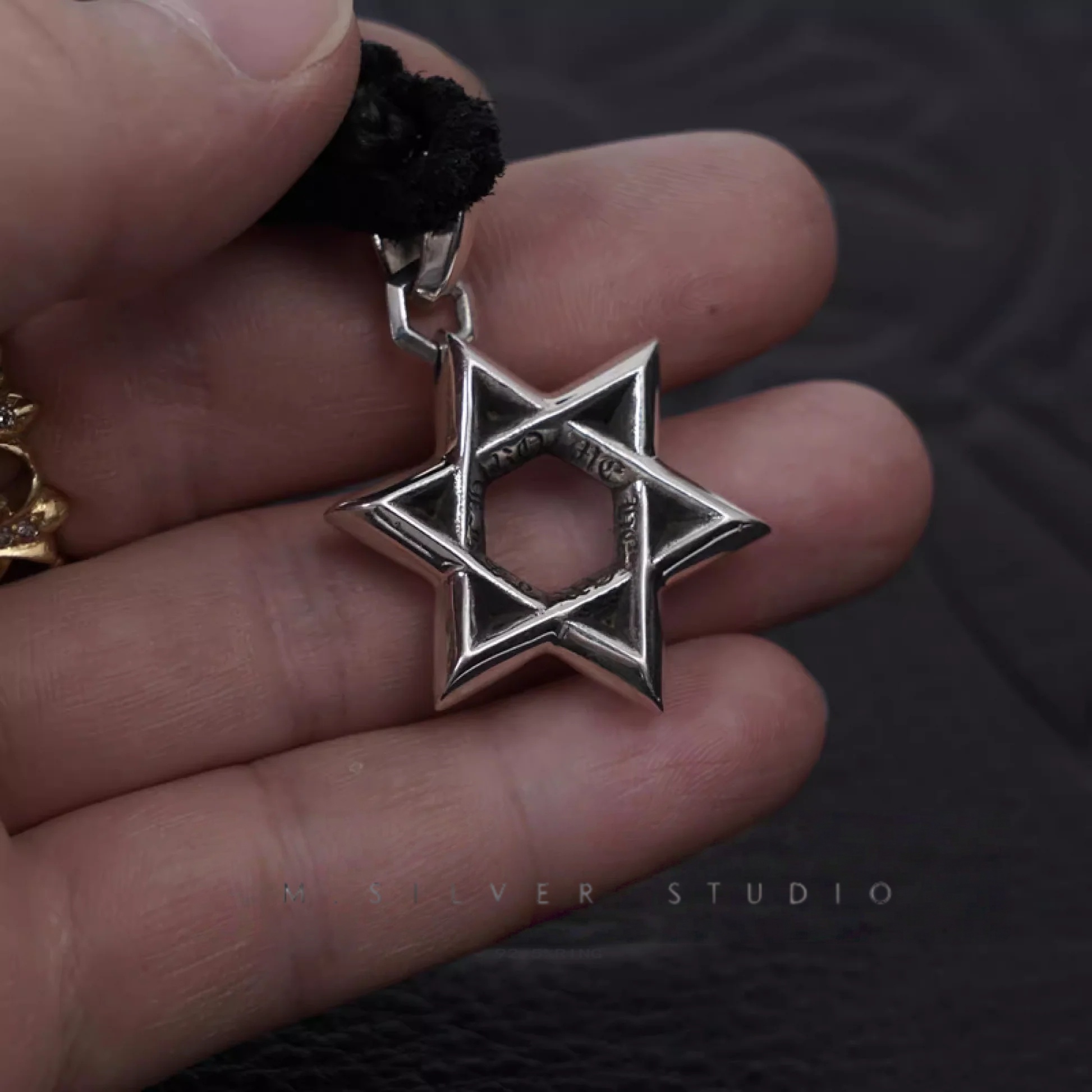 Chrome Hearts Cross Ring - Gothic 925 Sterling Silver Jewelry | David Studio