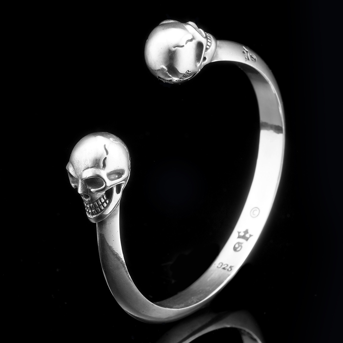 Chrome Hearts Cross Ring - Gothic 925 Sterling Silver Jewelry | David Studio