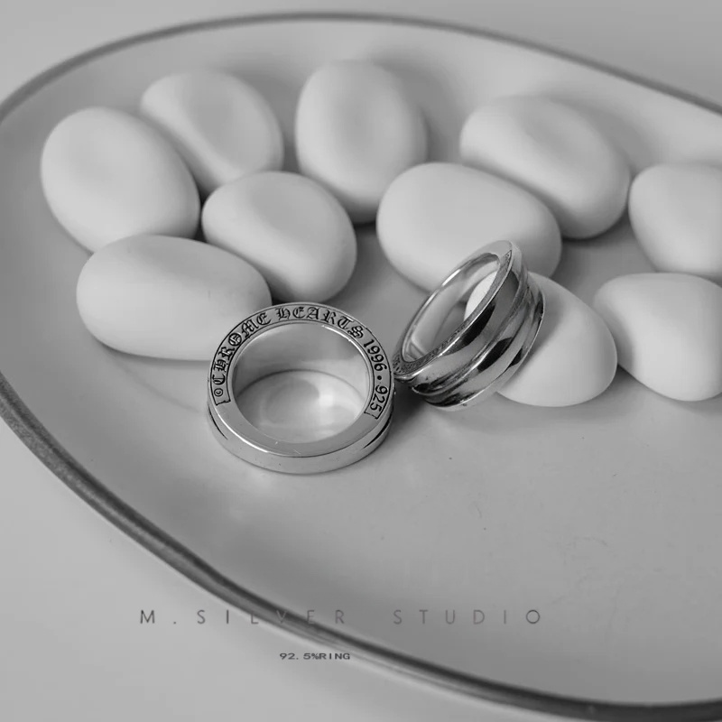 Chrome Hearts Cross Ring - Gothic 925 Sterling Silver Jewelry | David Studio