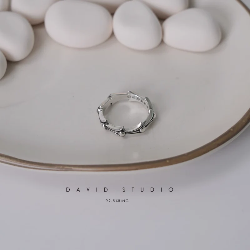 Chrome Hearts Cross Ring - Gothic 925 Sterling Silver Jewelry | David Studio