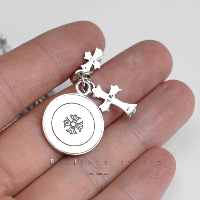 Chrome Hearts Cross Ring - Gothic 925 Sterling Silver Jewelry | David Studio