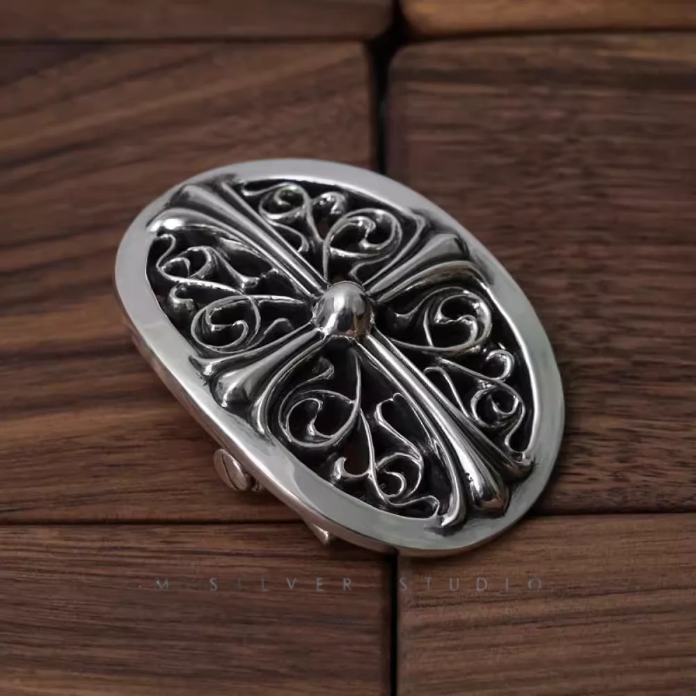 Chrome Hearts Cross Ring - Gothic 925 Sterling Silver Jewelry | David Studio