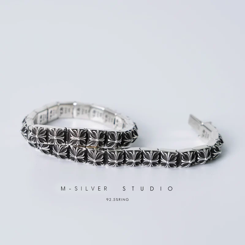 Chrome Hearts Cross Ring - Gothic 925 Sterling Silver Jewelry | David Studio