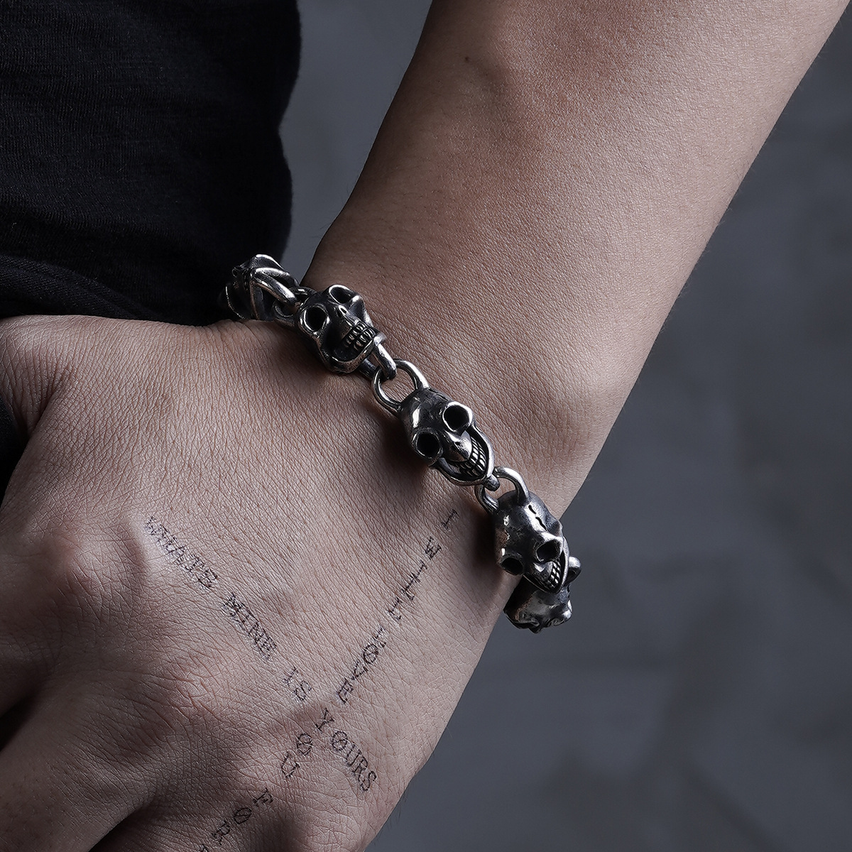 Chrome Hearts Cross Ring - Gothic 925 Sterling Silver Jewelry | David Studio