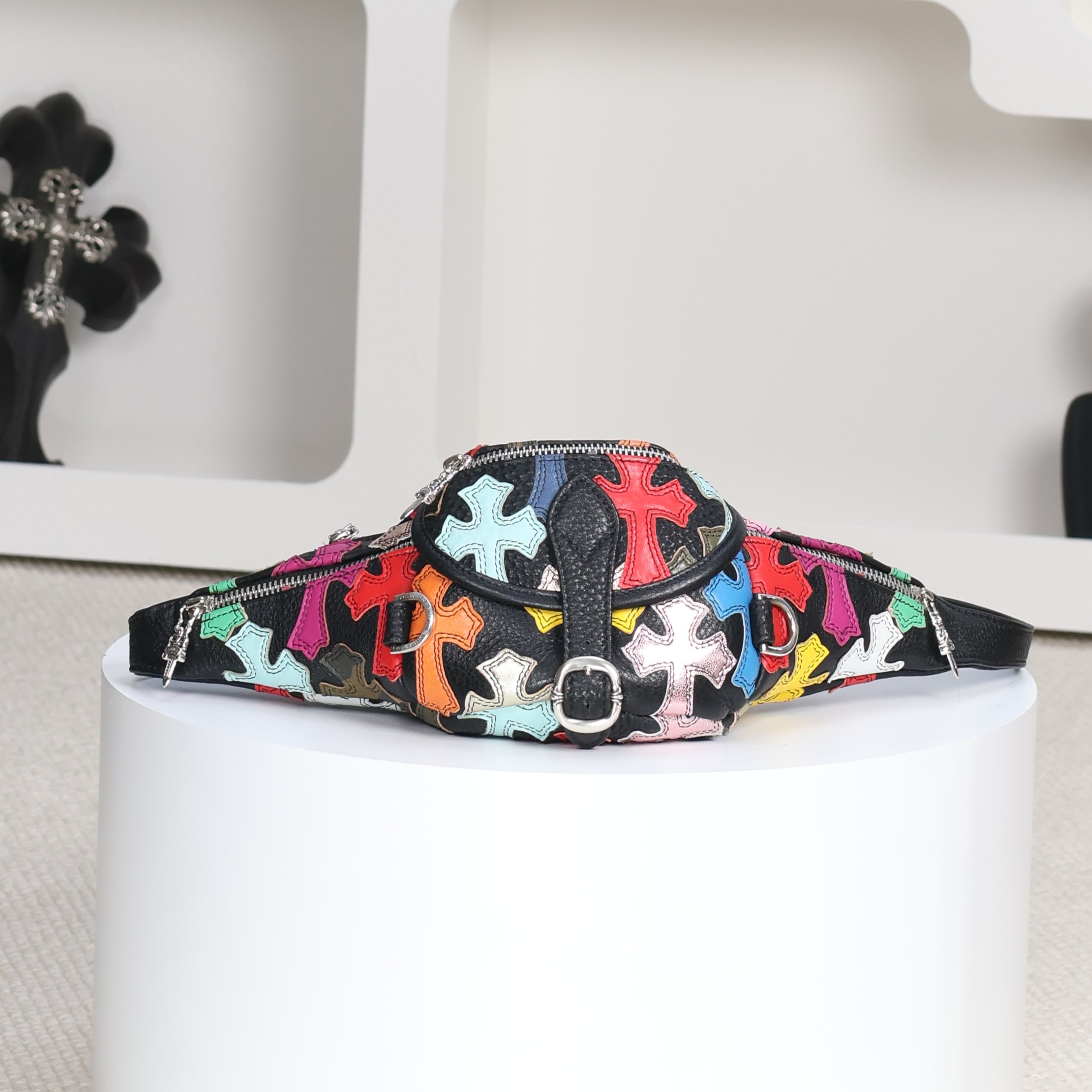 Chrome Hearts Cross Ring - Gothic 925 Sterling Silver Jewelry | David Studio