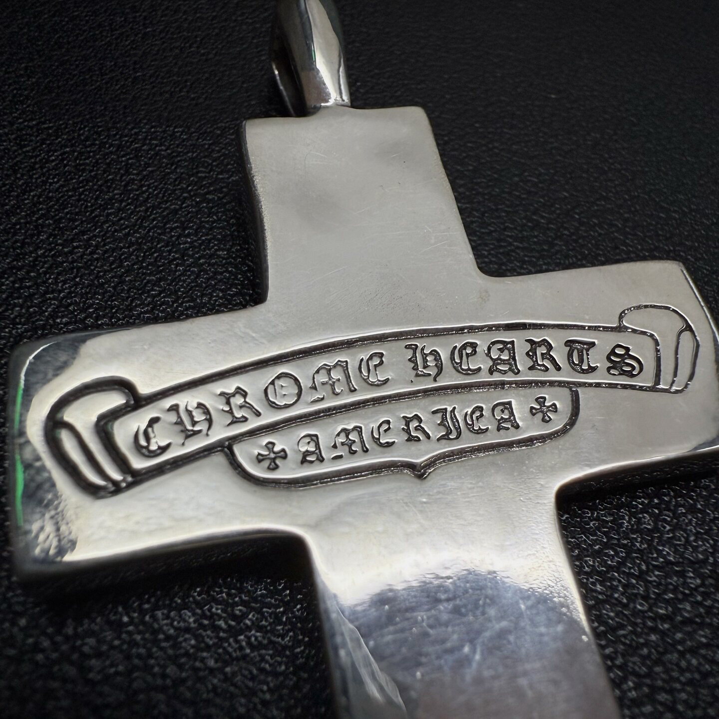 Chrome Hearts Cross Ring - Gothic 925 Sterling Silver Jewelry | David Studio