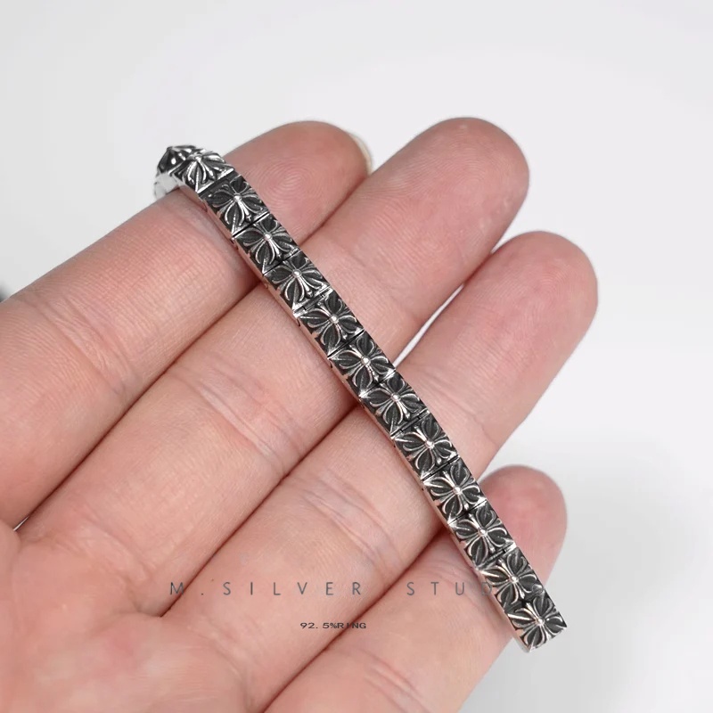 Chrome Hearts Cross Ring - Gothic 925 Sterling Silver Jewelry | David Studio