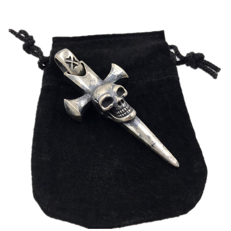 Chrome Hearts Cross Ring - Gothic 925 Sterling Silver Jewelry | David Studio