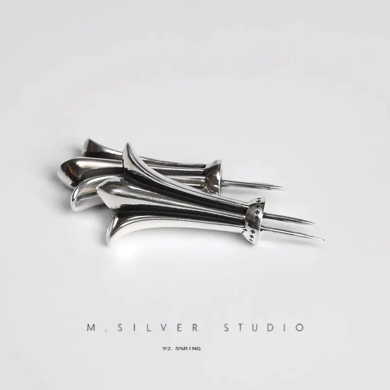 Chrome Hearts Cross Ring - Gothic 925 Sterling Silver Jewelry | David Studio