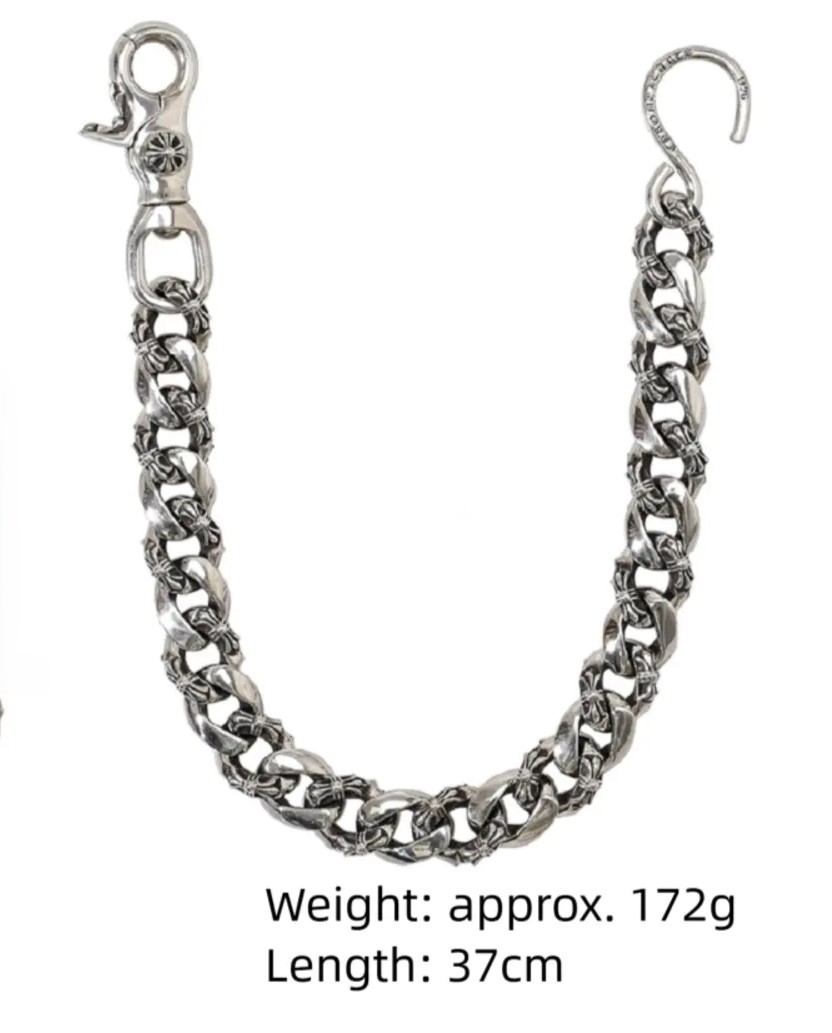 Chrome Hearts Cross Ring - Gothic 925 Sterling Silver Jewelry | David Studio