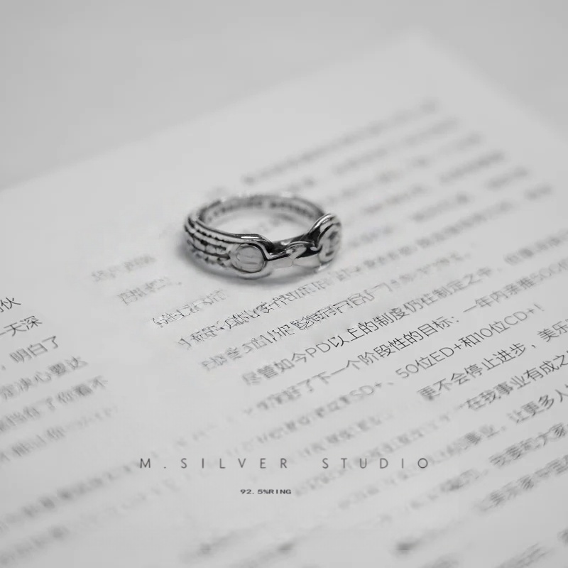 Chrome Hearts Cross Ring - Gothic 925 Sterling Silver Jewelry | David Studio