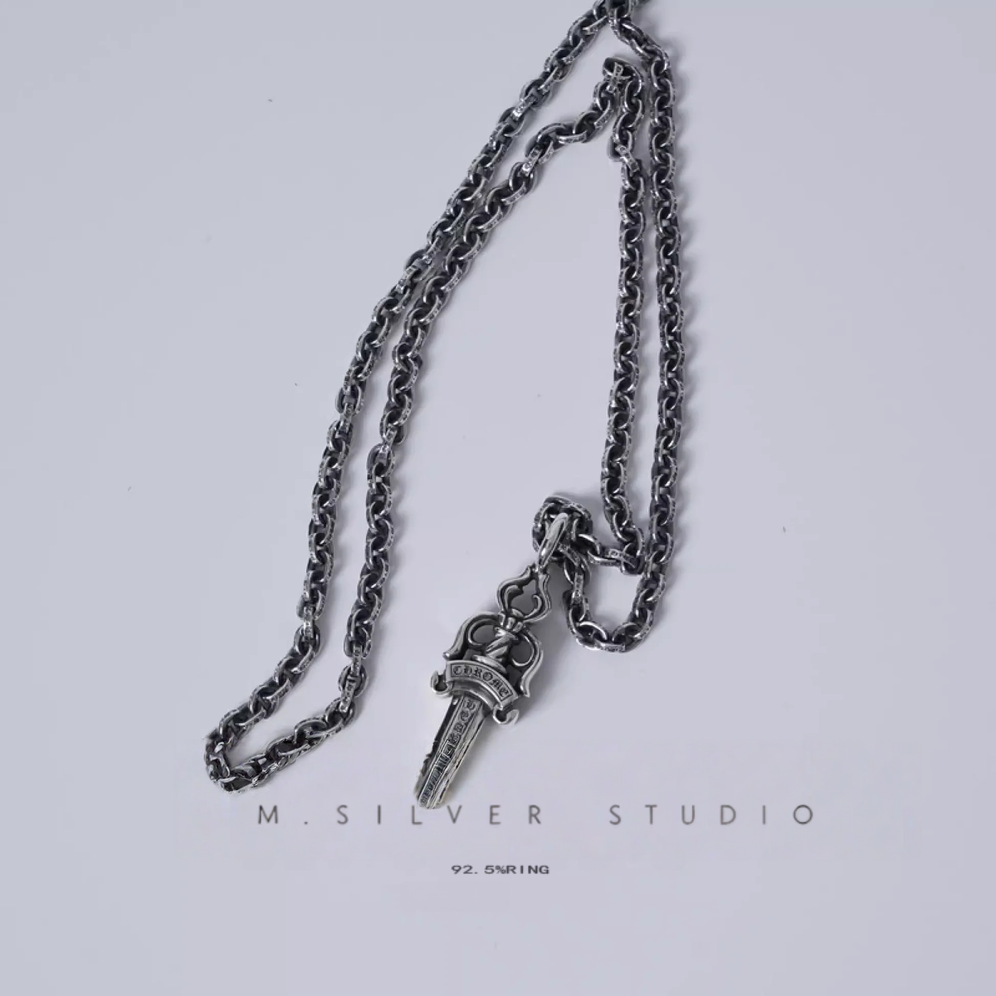 Chrome Hearts Cross Ring - Gothic 925 Sterling Silver Jewelry | David Studio