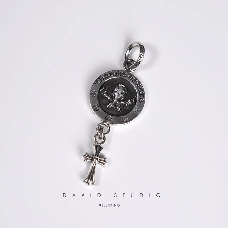 Chrome Hearts Cross Ring - Gothic 925 Sterling Silver Jewelry | David Studio