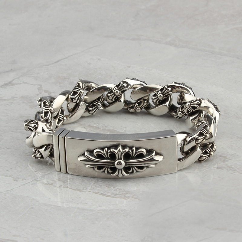 Chrome Hearts Cross Ring - Gothic 925 Sterling Silver Jewelry | David Studio