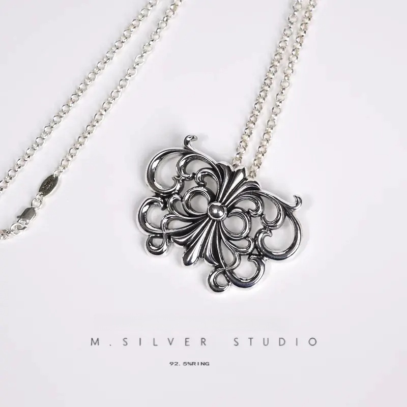 Chrome Hearts Cross Ring - Gothic 925 Sterling Silver Jewelry | David Studio