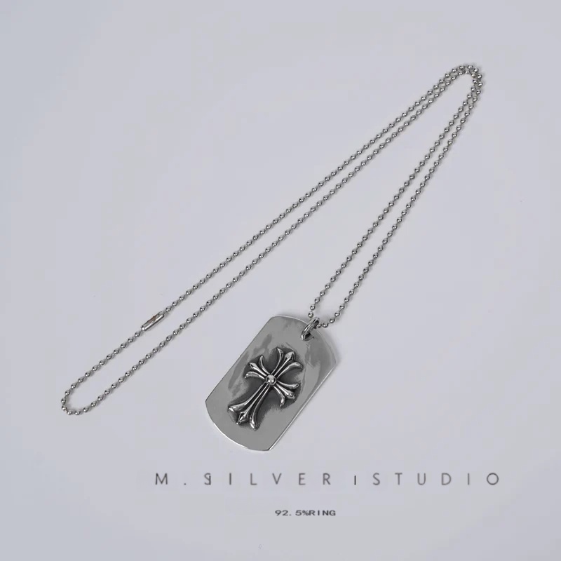 Chrome Hearts Cross Ring - Gothic 925 Sterling Silver Jewelry | David Studio