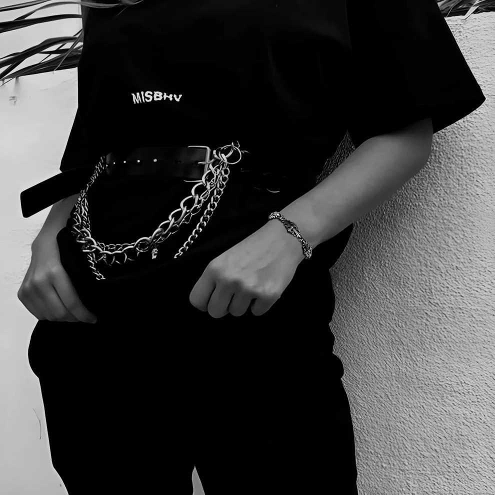 Chrome Hearts Cross Ring - Gothic 925 Sterling Silver Jewelry | David Studio