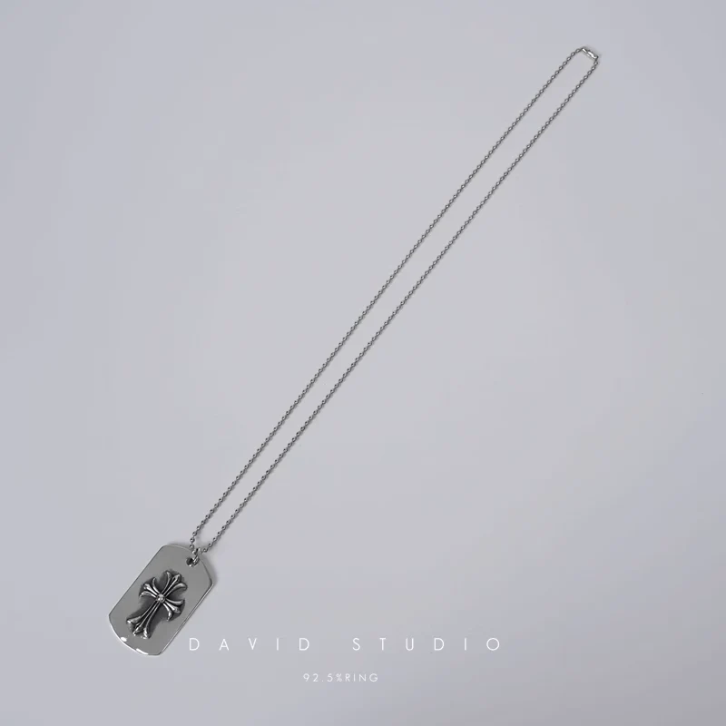 Chrome Hearts Cross Ring - Gothic 925 Sterling Silver Jewelry | David Studio