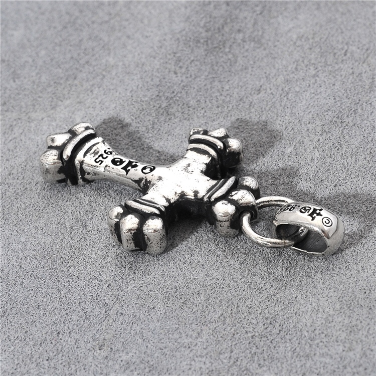 Chrome Hearts Cross Ring - Gothic 925 Sterling Silver Jewelry | David Studio