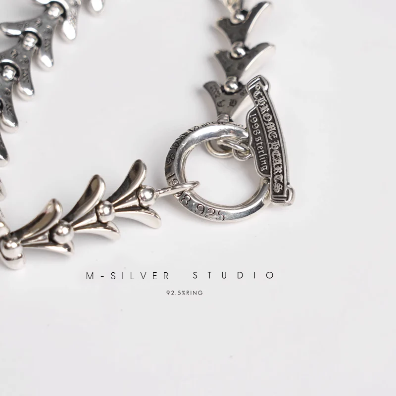 Chrome Hearts Cross Ring - Gothic 925 Sterling Silver Jewelry | David Studio