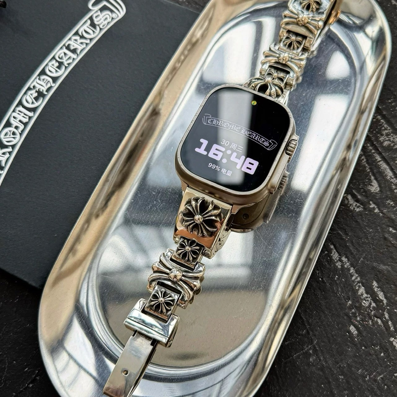 Chrome Hearts Cross Ring - Gothic 925 Sterling Silver Jewelry | David Studio